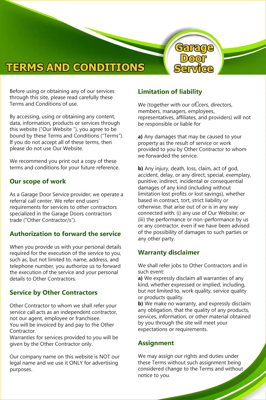 Master Garage Door Service Orange, CA 714-705-6767